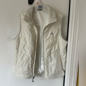 Nike ACG womens White Puffer Vest- size large
